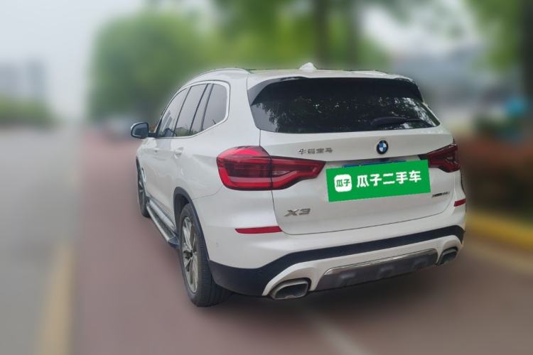 Used BMW X3 2020 xDrive25i Luxury Package Rear Left 45 Deg