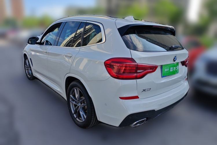 Used BMW X3 2020 xDrive25i M Sport Package Rear Left 45 Deg