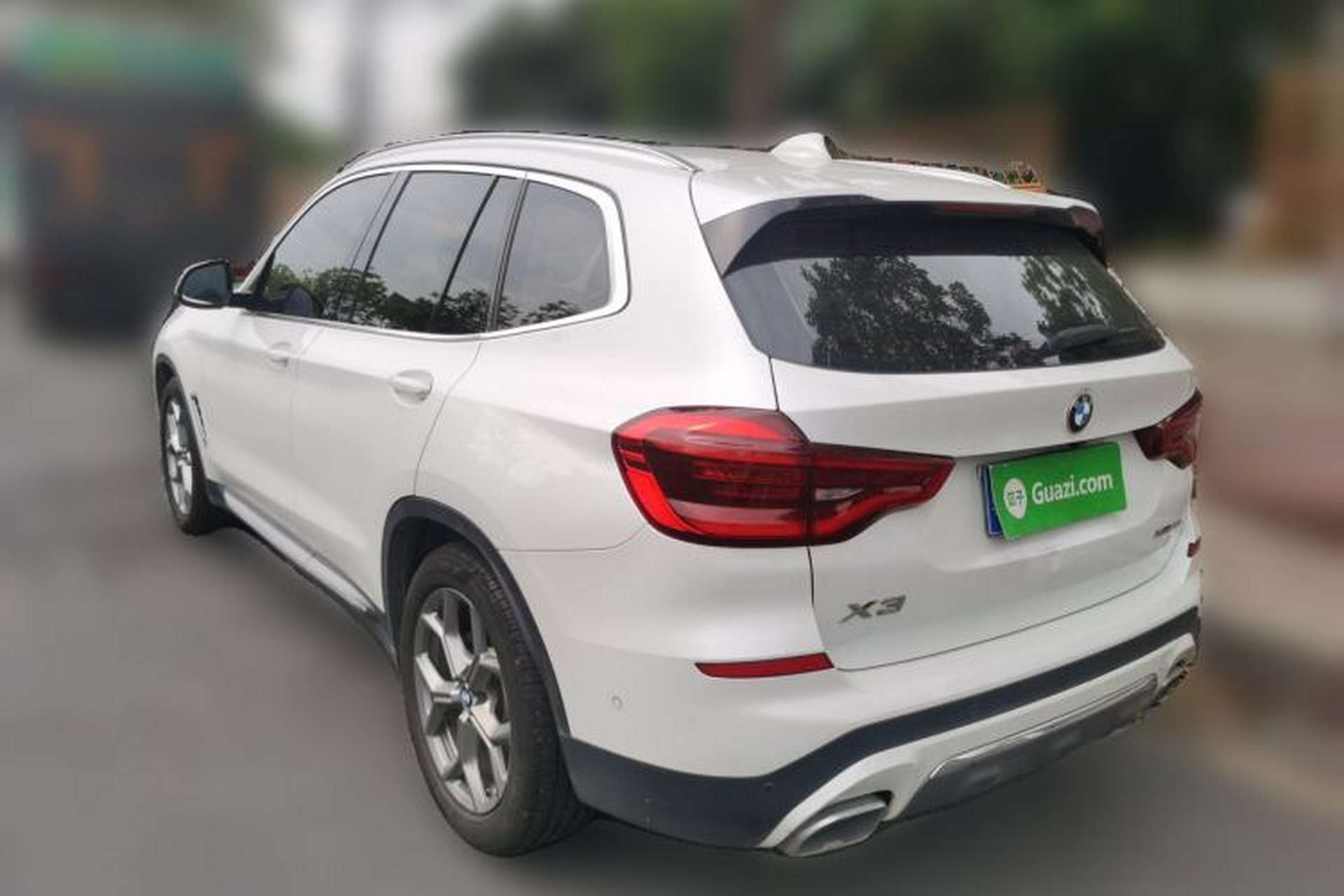 Used BMW X3 2020 xDrive28i Luxury Package Rear Left 45 Deg