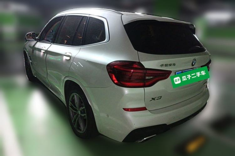 Used BMW X3 2020 xDrive28i M Sport Package Rear Left 45 Deg