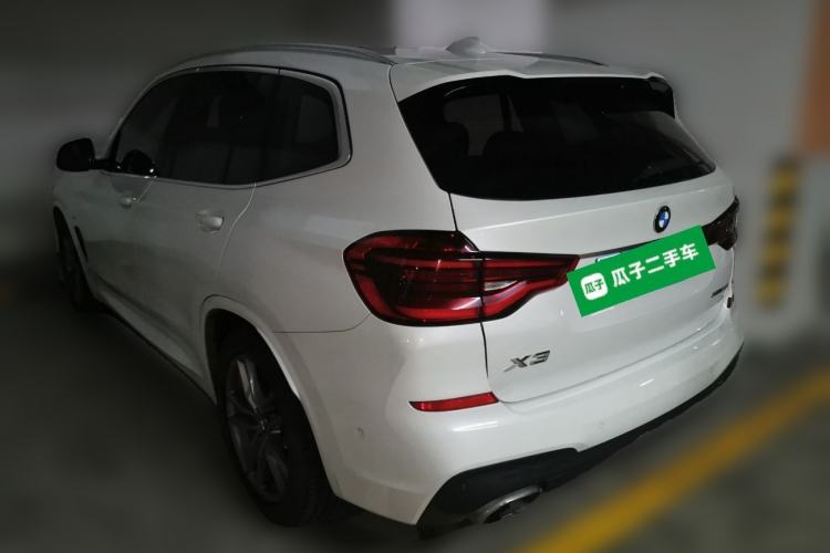 Used BMW X3 2020 xDrive25i M Sport Package Rear Left 45 Deg