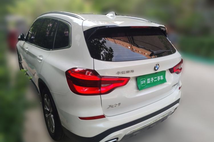 Used BMW X3 2020 xDrive25i Luxury Package Rear Left 45 Deg