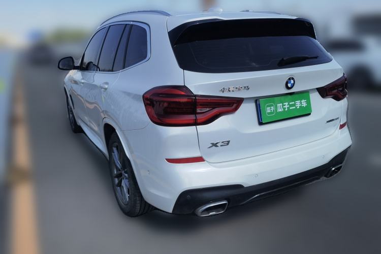Used BMW X3 2020 xDrive28i M Sport Package Rear Left 45 Deg