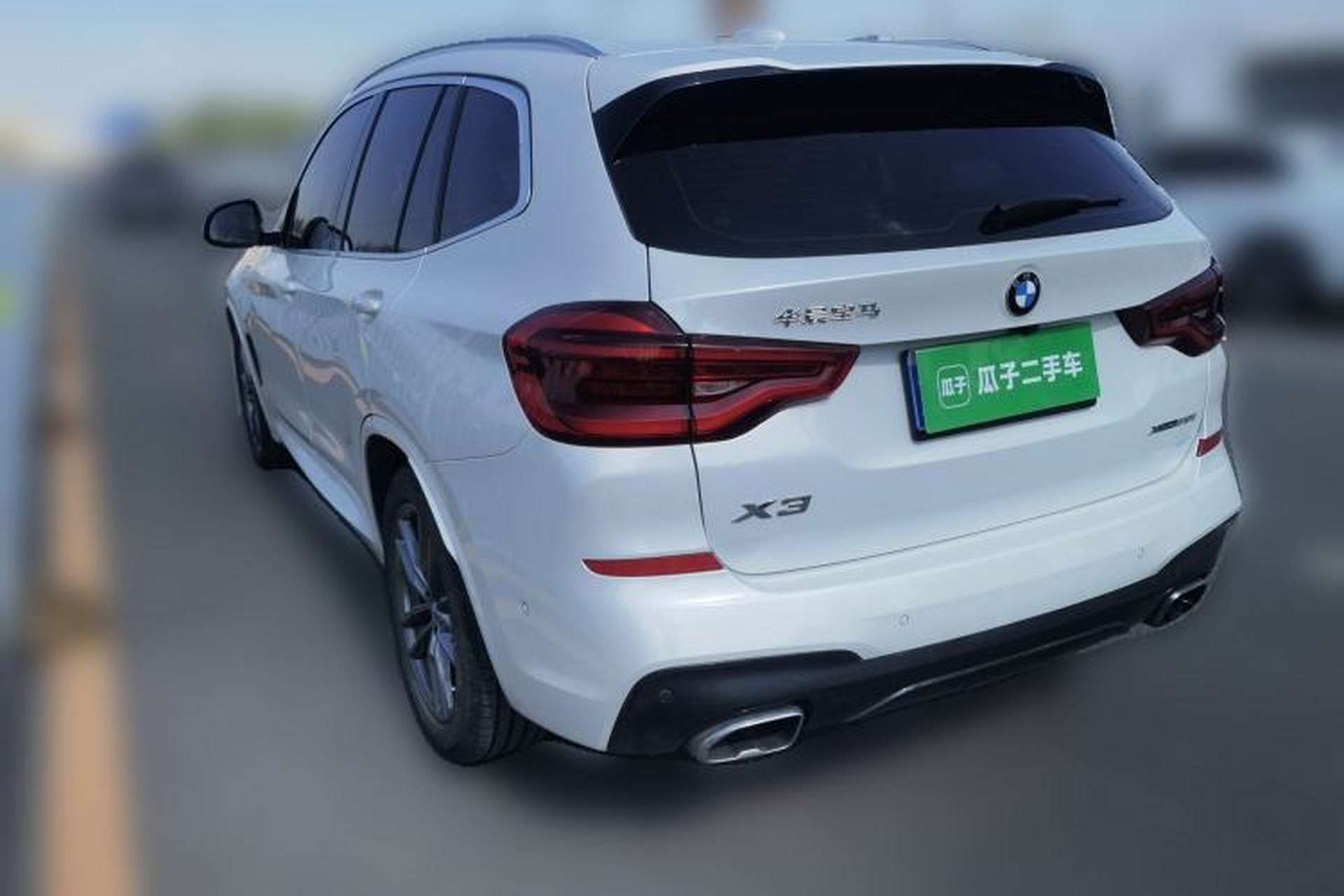Used BMW X3 2020 xDrive28i M Sport Package Rear Left 45 Deg