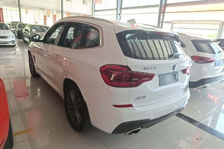 Used BMW X3 2020 xDrive28i M Sport Package Rear Left 45 Deg