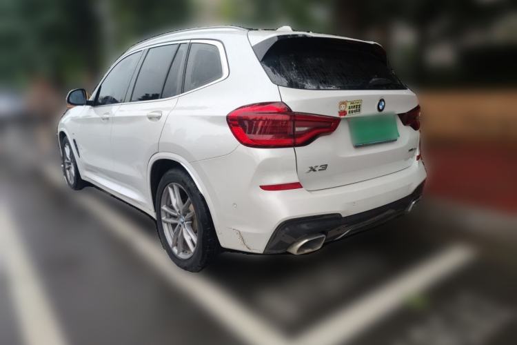 Used BMW X3 2020 xDrive25i M Sport Package Rear Left 45 Deg