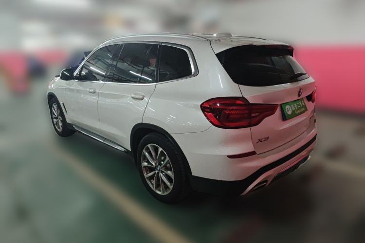 Used BMW X3 2020 xDrive25i Luxury Package Rear Left 45 Deg