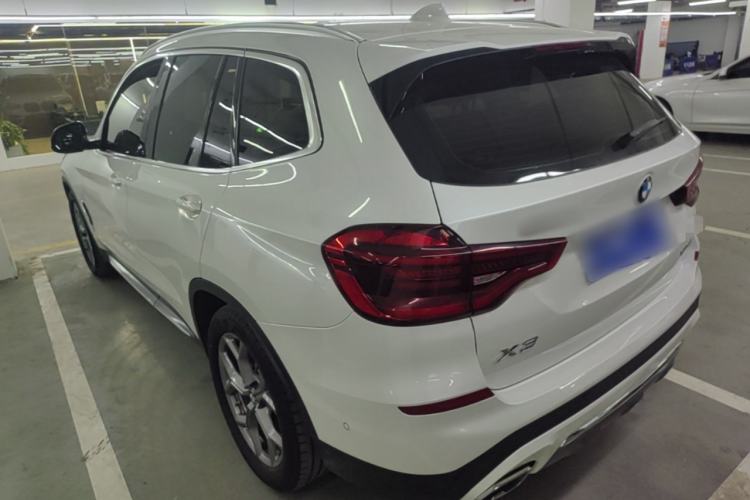 Used BMW X3 2020 xDrive28i Luxury Package Rear Left 45 Deg