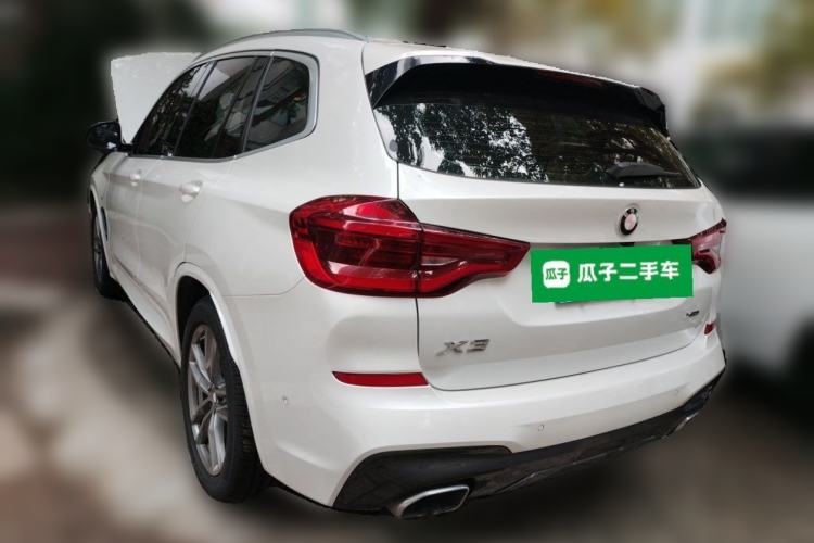 Used BMW X3 2020 xDrive25i M Sport Package Rear Left 45 Deg