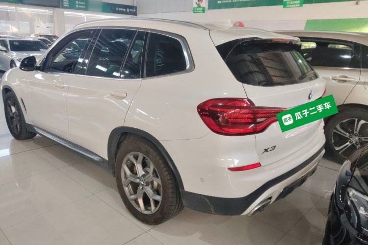 Used BMW X3 2020 xDrive28i Luxury Package Rear Left 45 Deg