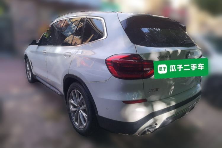 Used BMW X3 2020 xDrive25i Luxury Package Rear Left 45 Deg