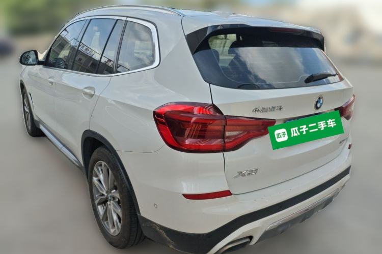 Used BMW X3 2020 xDrive25i Luxury Package Rear Left 45 Deg
