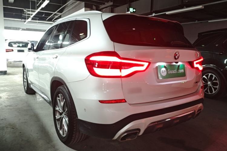 Used BMW X3 2020 xDrive25i Luxury Package Rear Left 45 Deg