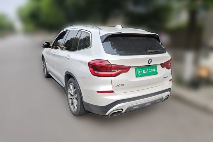 Used BMW X3 2020 xDrive25i Luxury Package Rear Left 45 Deg
