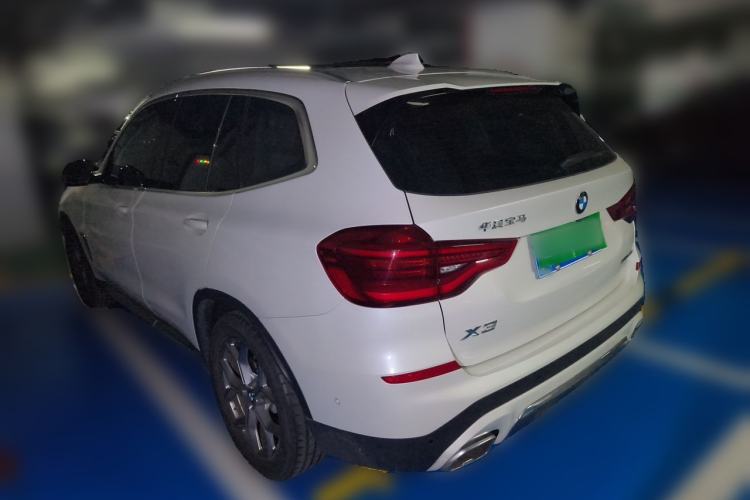 Used BMW X3 2020 xDrive28i Luxury Package Rear Left 45 Deg