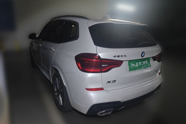 Used BMW X3 2020 xDrive28i M Sport Package Rear Left 45 Deg