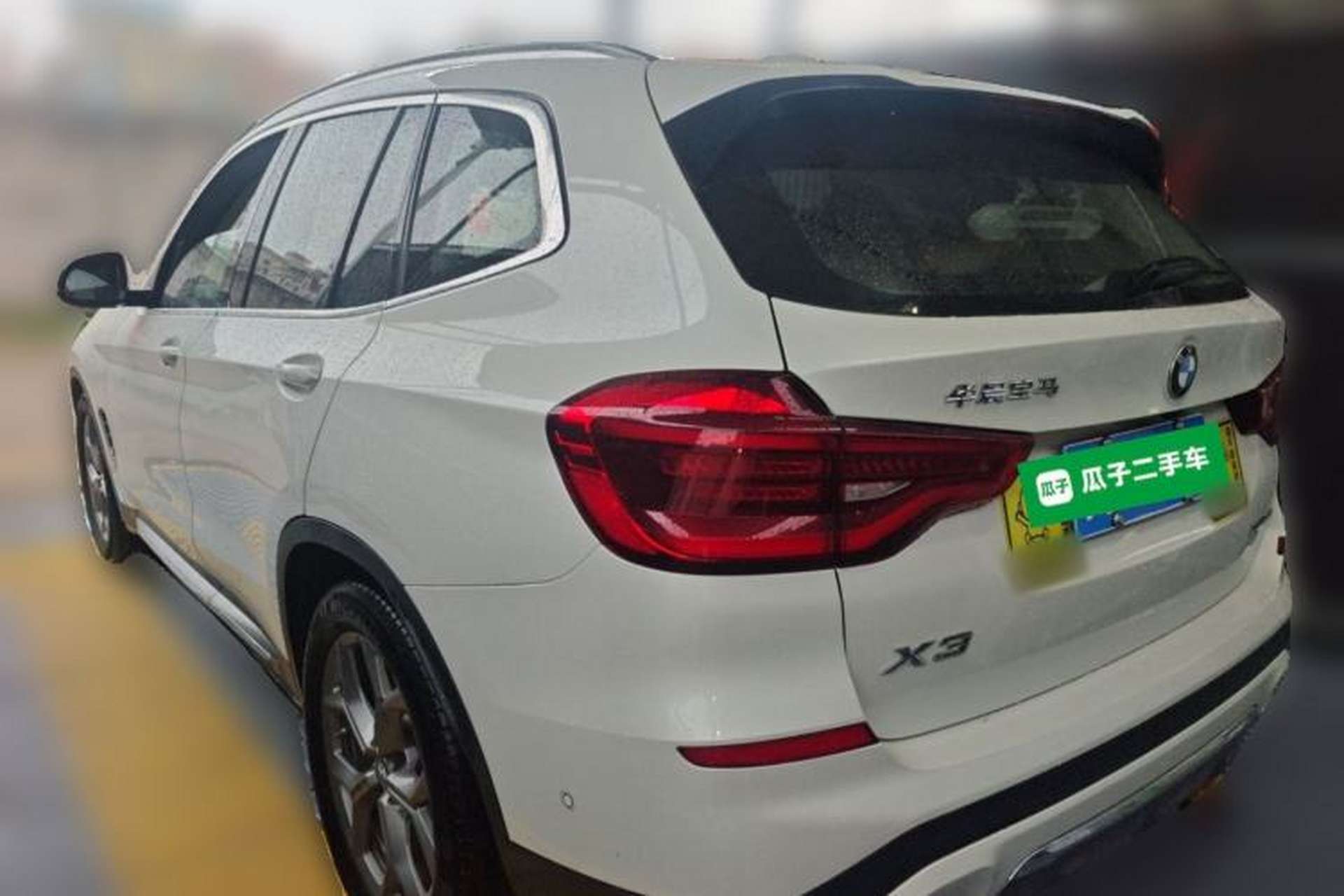 Used BMW X3 2020 xDrive28i Luxury Package Rear Left 45 Deg