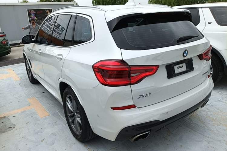 Used BMW X3 2020 xDrive25i M Sport Package Rear Left 45 Deg
