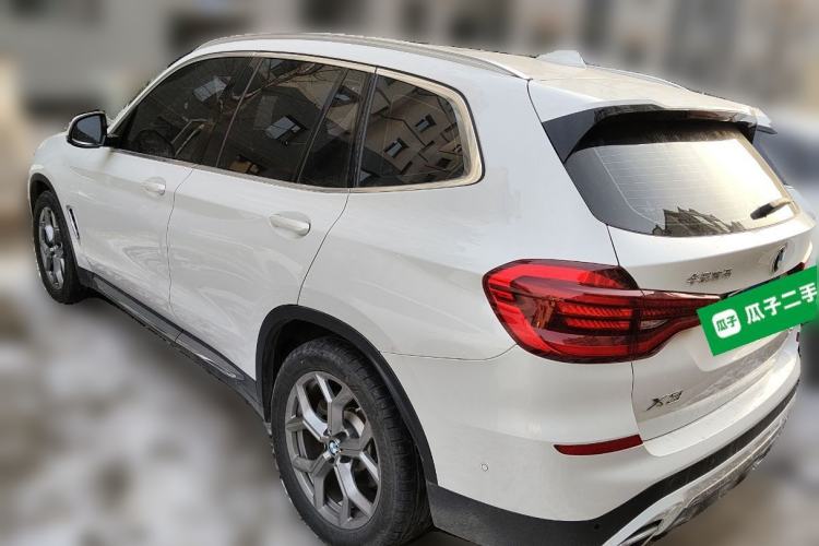 Used BMW X3 2020 xDrive28i Luxury Package Rear Left 45 Deg