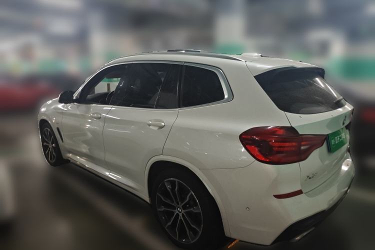 Used BMW X3 2020 xDrive30i Luxury Model with M Sport Package Rear Left 45 Deg