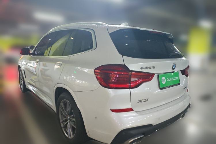 Used BMW X3 2020 xDrive25i M Sport Package Rear Left 45 Deg