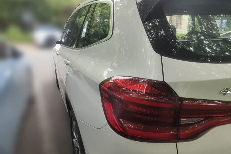 Used BMW X3 2020 xDrive25i Luxury Package Rear Left 45 Deg