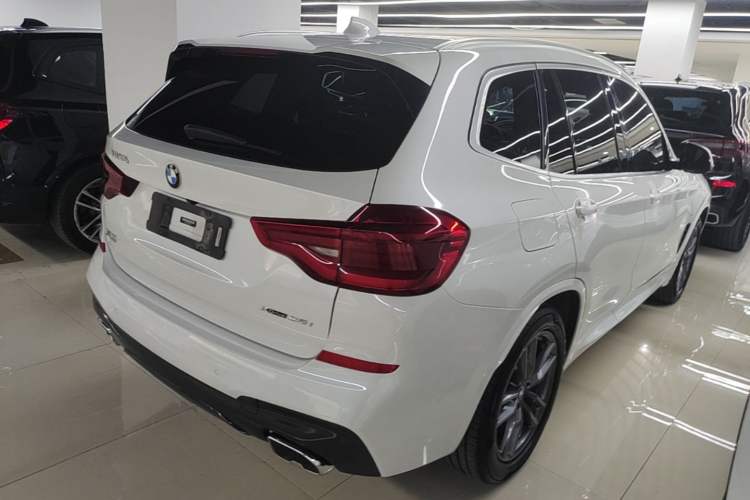 Used BMW X3 2020 xDrive28i M Sport Package Rear Right 45 Deg