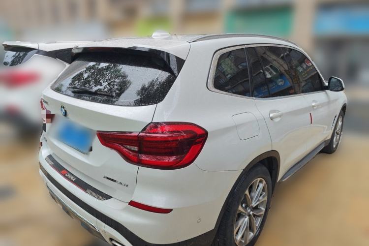 Used BMW X3 2020 xDrive25i Luxury Package Rear Right 45 Deg