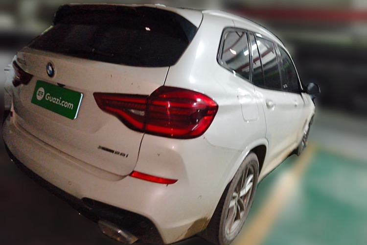 Used BMW X3 2020 xDrive28i M Sport Package Rear Right 45 Deg