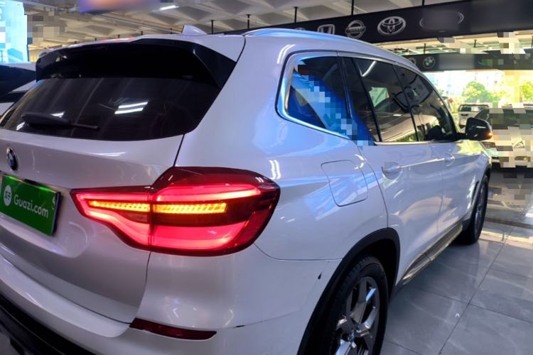 Used BMW X3 2020 xDrive28i Luxury Package Rear Right 45 Deg