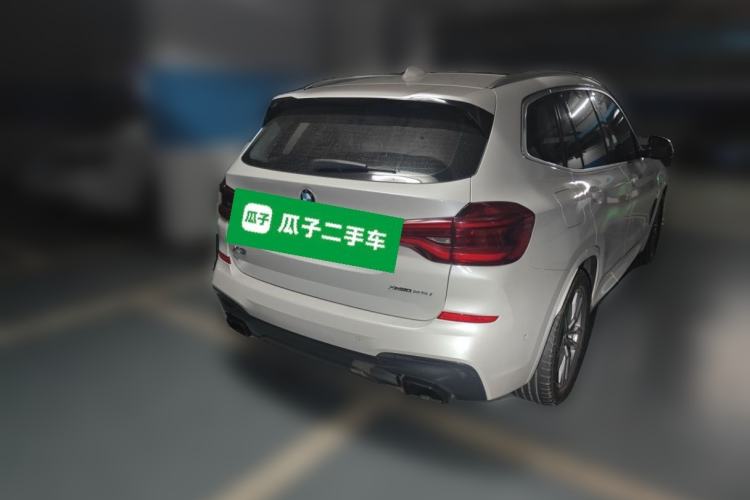Used BMW X3 2020 xDrive25i M Sport Package Rear Right 45 Deg