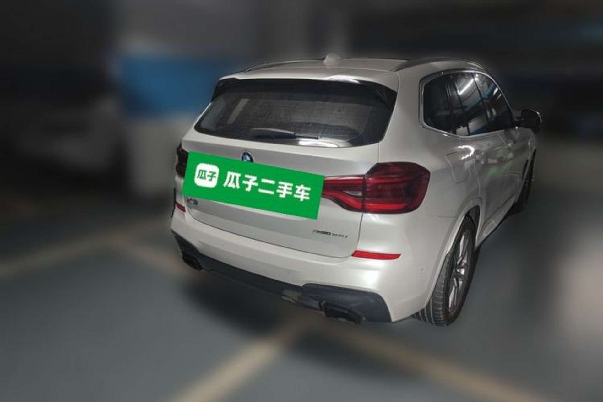 Used BMW X3 2020 xDrive25i M Sport Package Rear Right 45 Deg