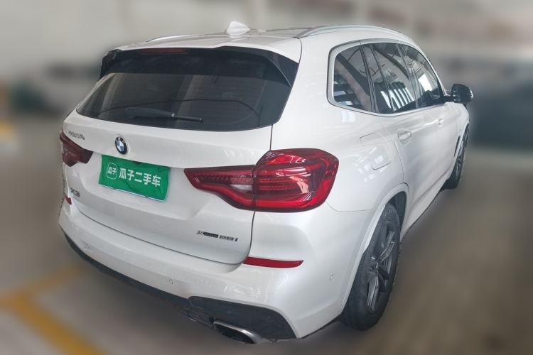 Used BMW X3 2020 xDrive28i M Sport Package Rear Right 45 Deg