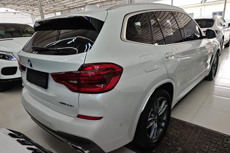Used BMW X3 2020 xDrive25i M Sport Package Rear Right 45 Deg