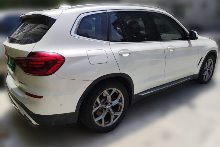 Used BMW X3 2020 xDrive28i Luxury Package Rear Right 45 Deg
