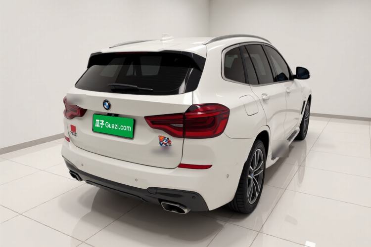 Used BMW X3 2020 xDrive28i M Sport Package Rear Right 45 Deg