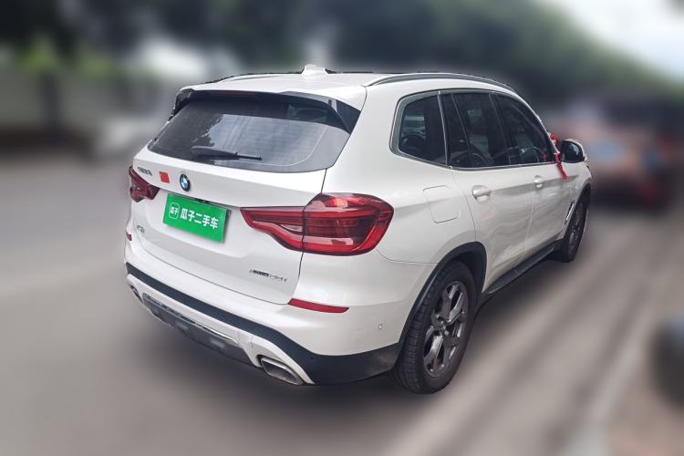 Used BMW X3 2020 xDrive28i Luxury Package Rear Right 45 Deg