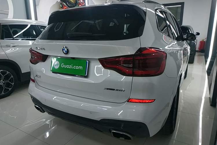 Used BMW X3 2020 xDrive28i M Sport Package Rear Right 45 Deg