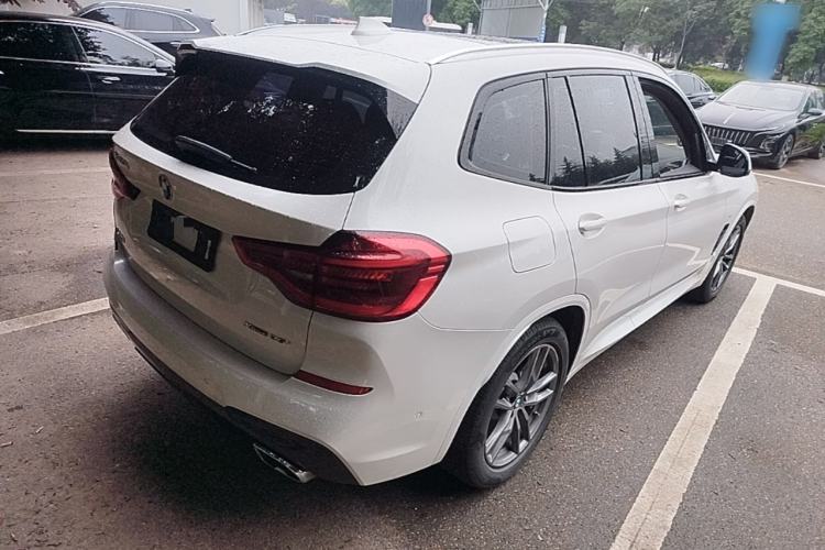 Used BMW X3 2020 xDrive25i M Sport Package Rear Right 45 Deg