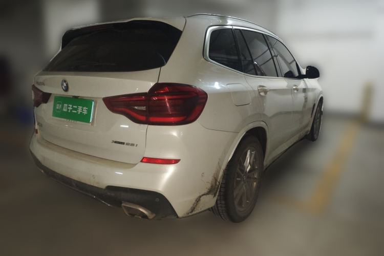 Used BMW X3 2020 xDrive25i M Sport Package Rear Right 45 Deg