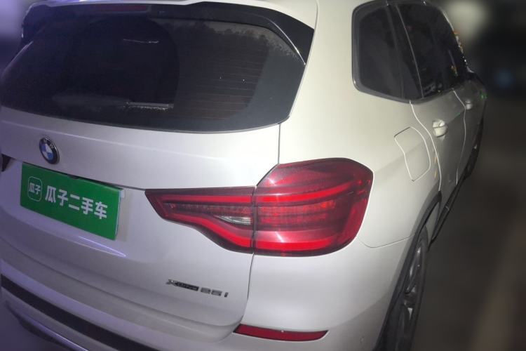 Used BMW X3 2020 xDrive25i Luxury Package Rear Right 45 Deg