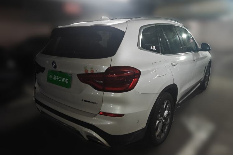 Used BMW X3 2020 xDrive28i Luxury Package Rear Right 45 Deg