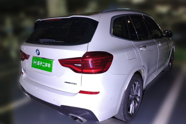 Used BMW X3 2020 xDrive25i M Sport Package Rear Right 45 Deg
