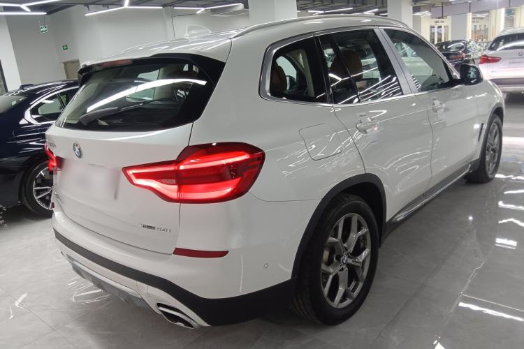 Used BMW X3 2020 xDrive28i Luxury Package Rear Right 45 Deg