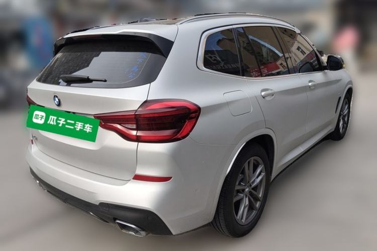 Used BMW X3 2020 xDrive25i M Sport Package Rear Right 45 Deg