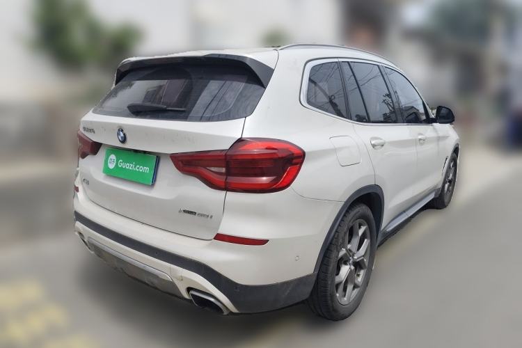 Used BMW X3 2020 xDrive28i Luxury Package Rear Right 45 Deg