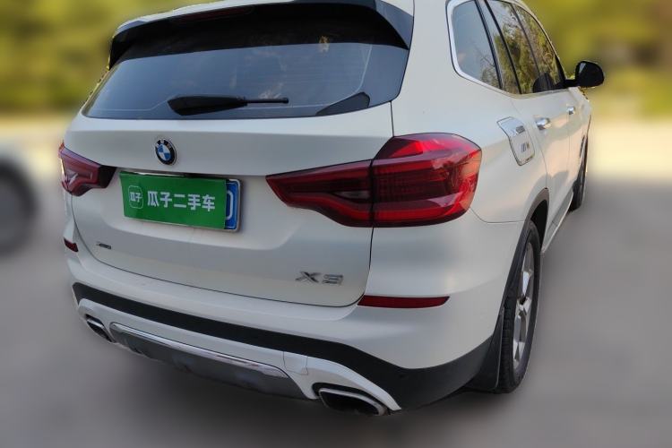 Used BMW X3 2020 xDrive28i Luxury Package Rear Right 45 Deg