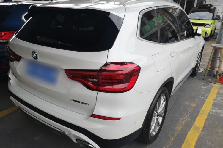 Used BMW X3 2020 xDrive25i Luxury Package Rear Right 45 Deg