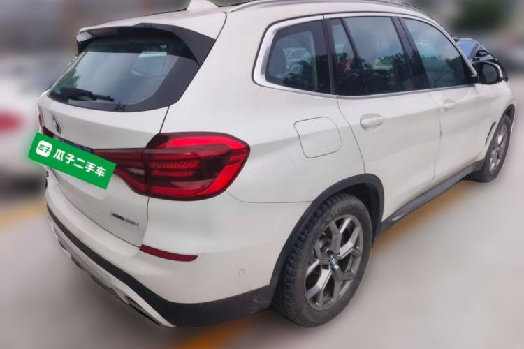 Used BMW X3 2020 xDrive28i Luxury Package Rear Right 45 Deg