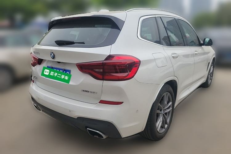 Used BMW X3 2020 xDrive25i M Sport Package Rear Right 45 Deg